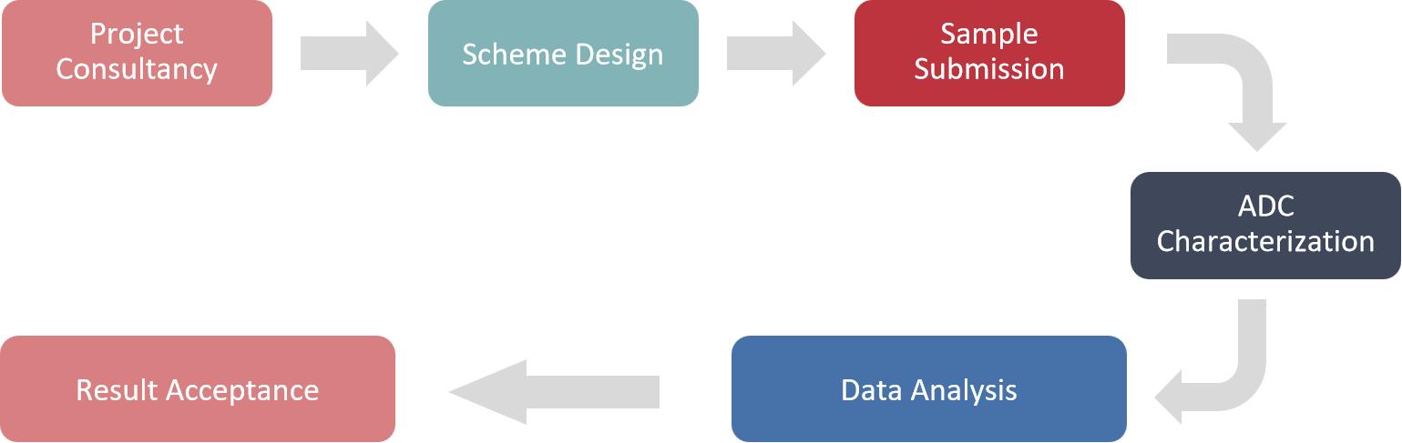 Services flow of our in vitro toxicological evaluation.