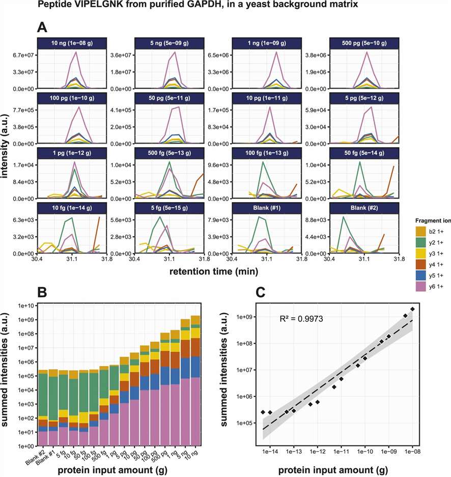 AQUA peptide spiking supports accurate relative and absolute quantification
