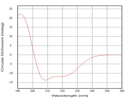 Far UV CD Spectrum of Protein