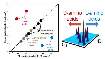 Fig 1. Imaging peptide and protein chirality via amino acid analysis.