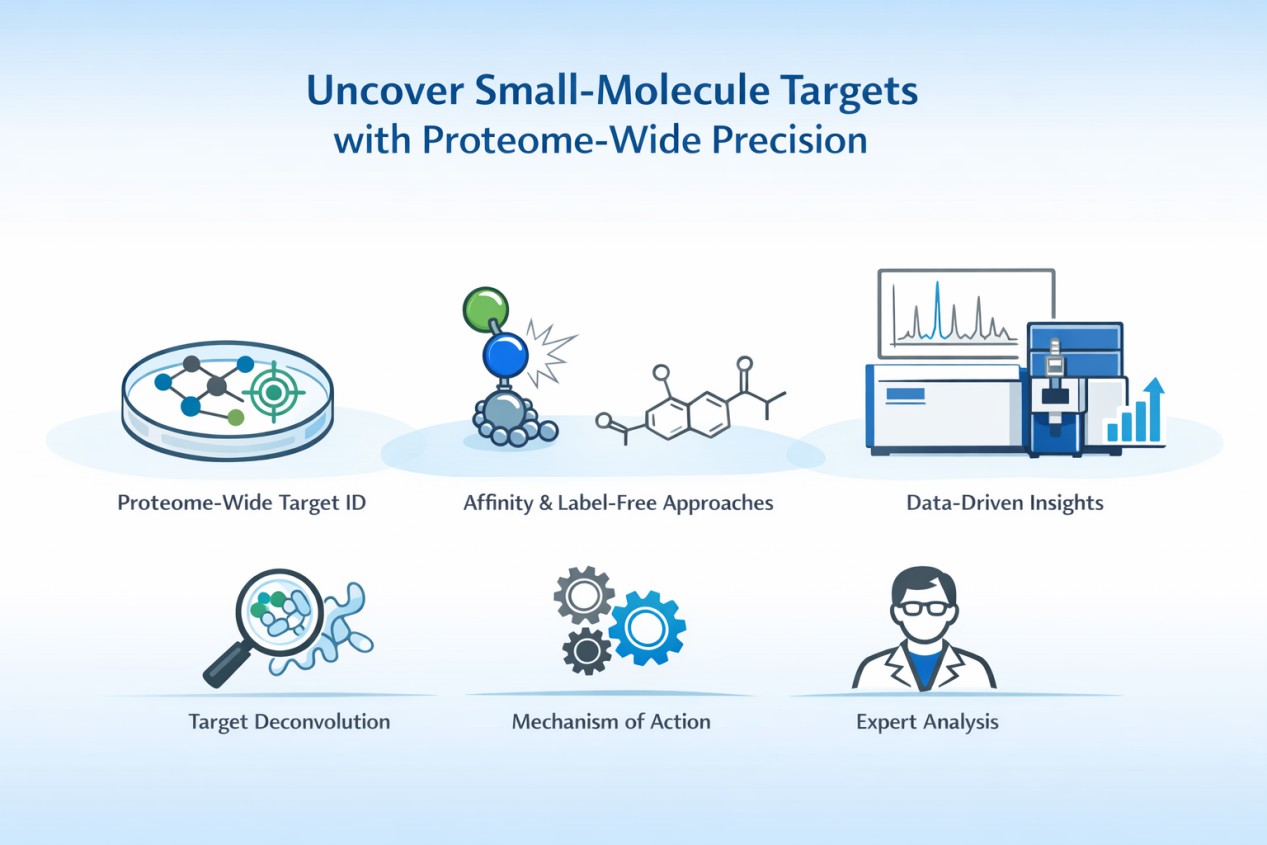 Creative Proteomics' chemical proteomics services.