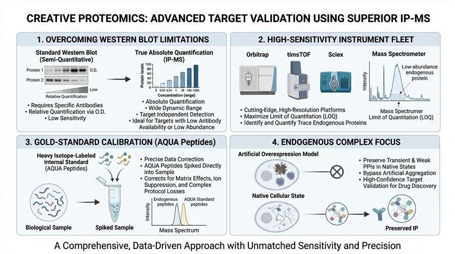 Advantages of IP-MS for target validation.