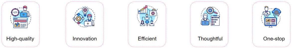 Fig. 1. Our service advantages - Creative Proteomics