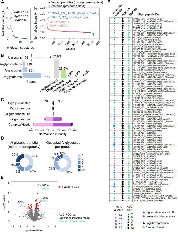 Figure 2: Glycoproteomics Analysis