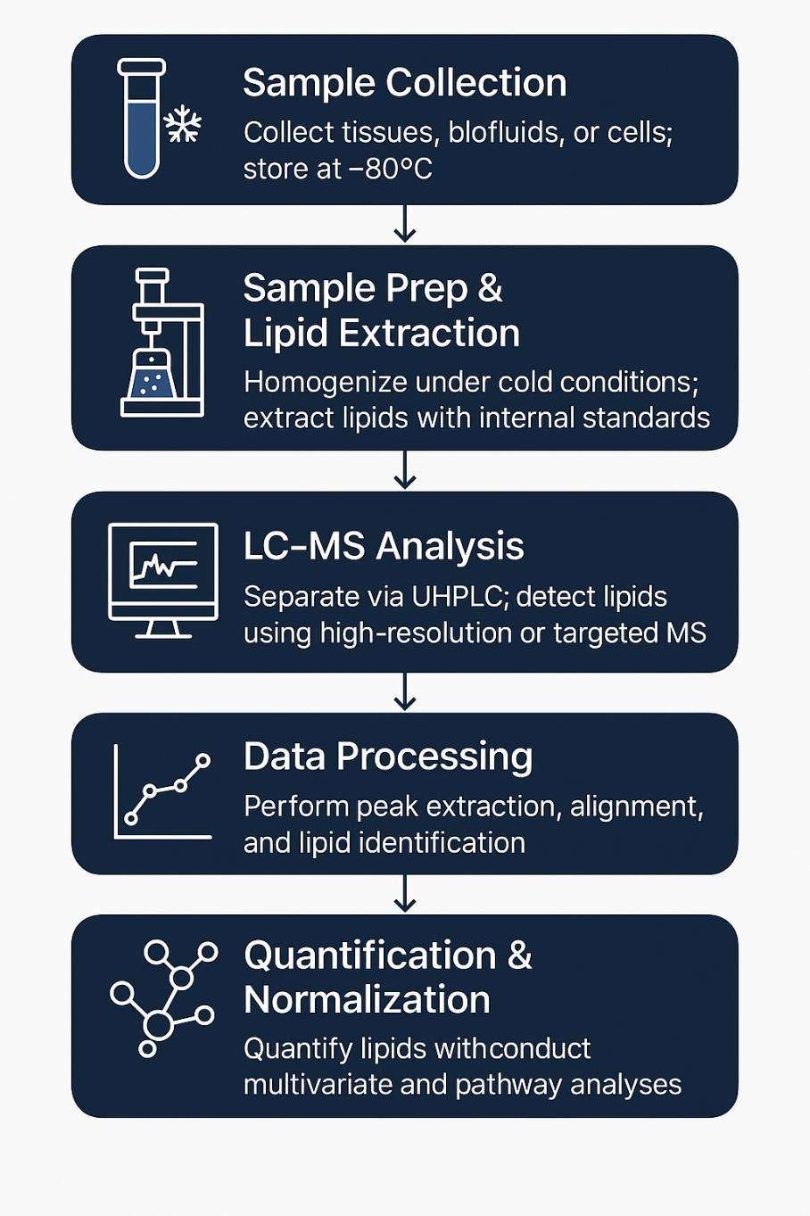 Mammals Lipidomics Analysis Workflow