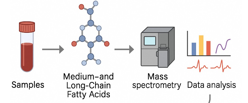 Medium- and Long-Chain Fatty Acids Profiling Workflow