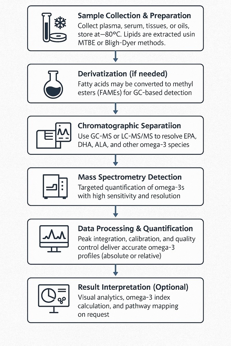 Omega-3 Fatty Acids Analysis Process