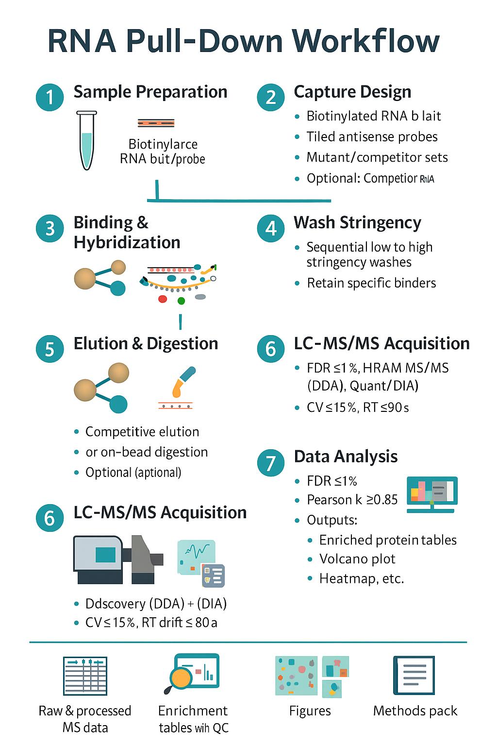 RNA Pull-Down Workflow