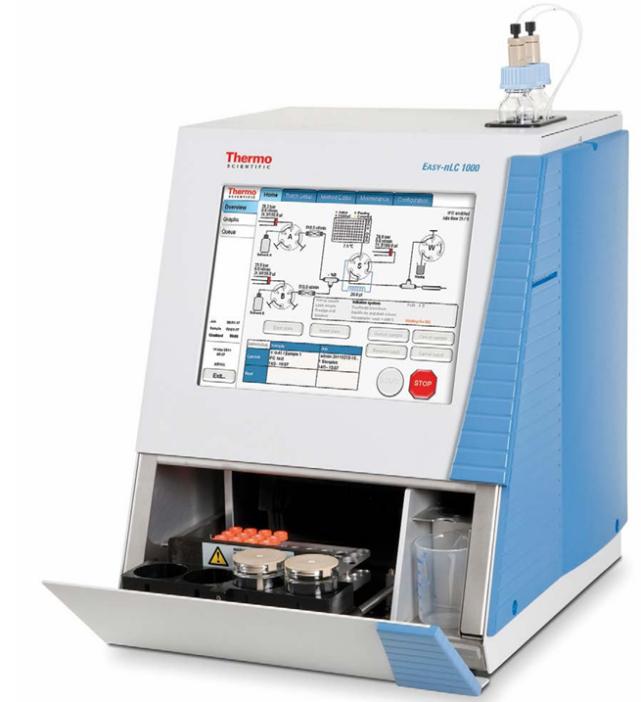Easy-nLC 1000 nanoliter liquid chromatography system