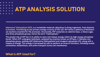 Adenosine Triphosphate Analysis Solution